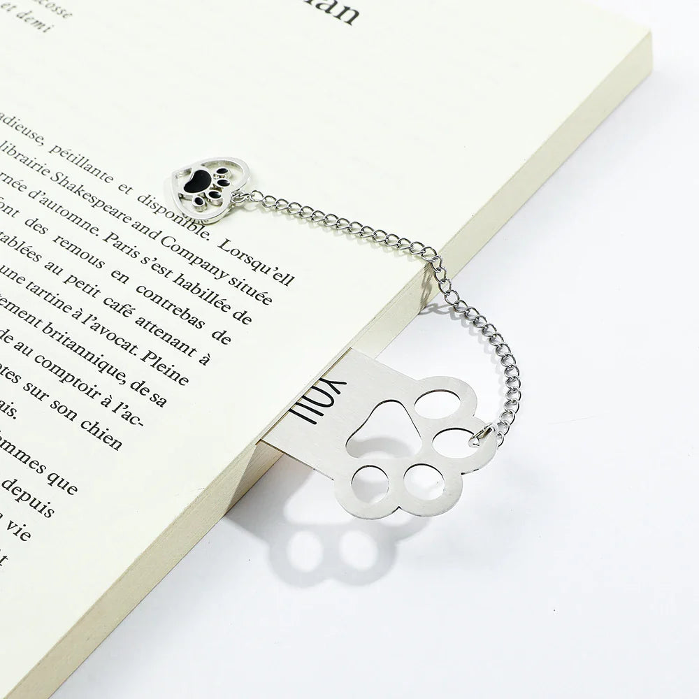 You Pawsed Here – Metal Dog Bookmark